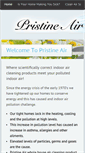 Mobile Screenshot of pristineairfilters.net